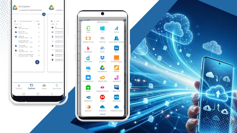 Air Explorer for Android: How to transfer files between clouds in seconds