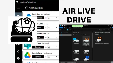 Air Live Drive, add your clouds as disk drives to your computer