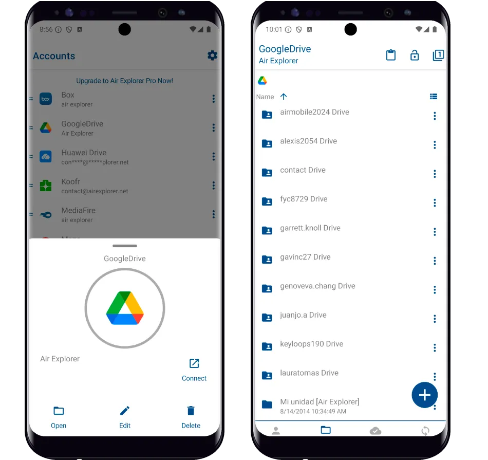 xplorer for Android acts as a full-featured file manager