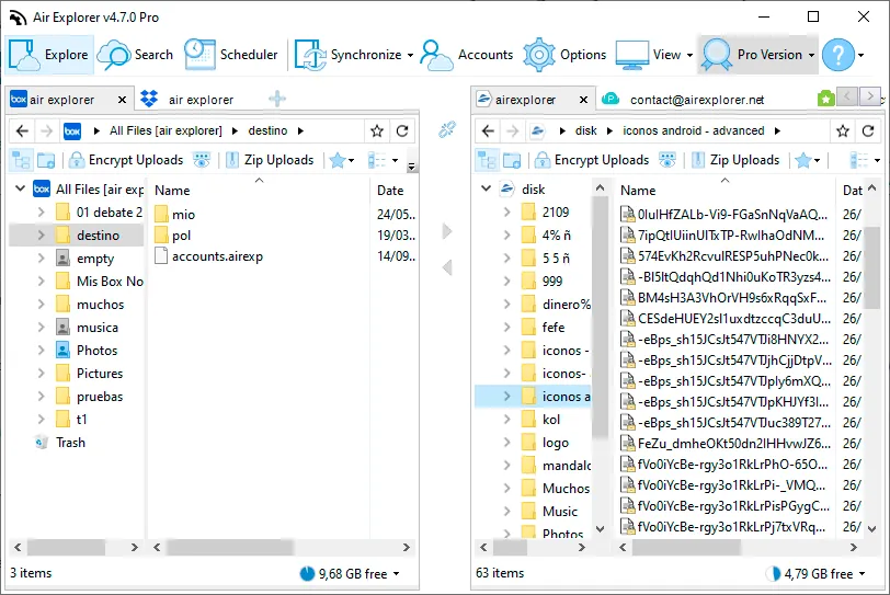 Simplify cloud photo organization with Air Eplorer