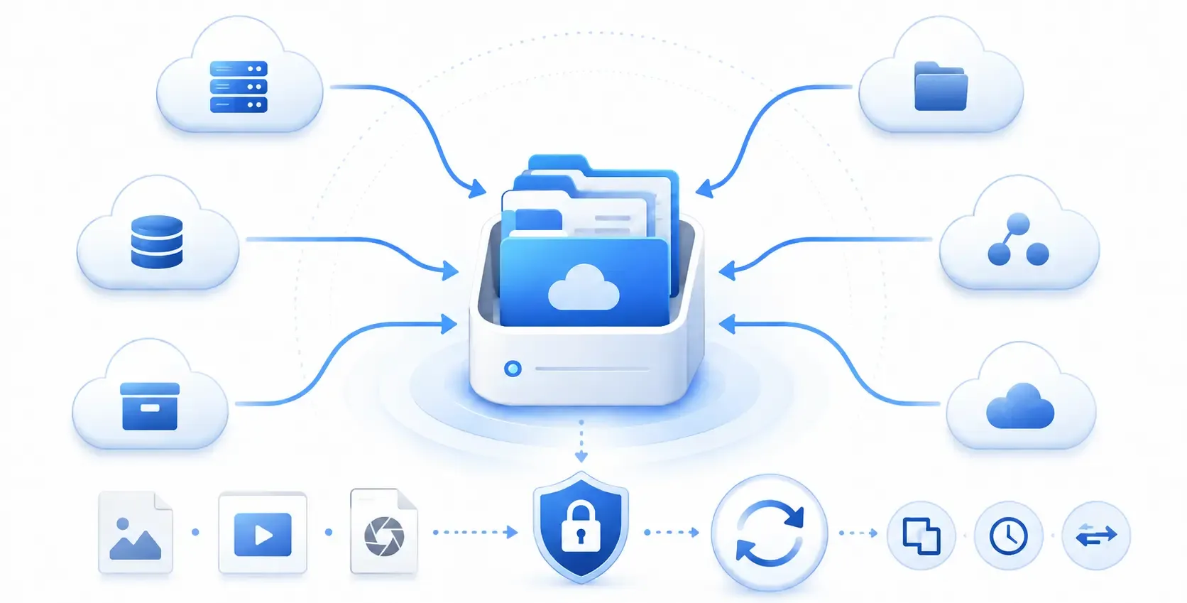 Heavy media files outgrow a single cloud