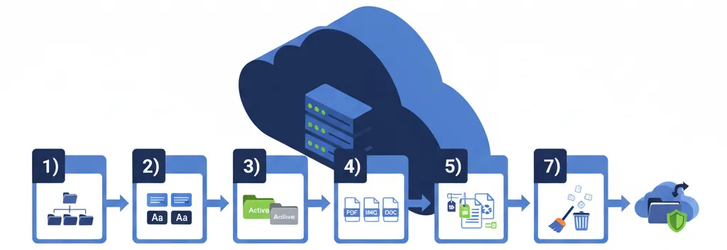 Step-by-step: How to structure your cloud storage
