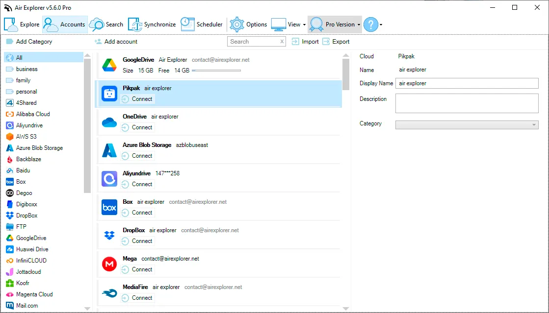 Cloud-to-cloud data migration solution with Air Explorer