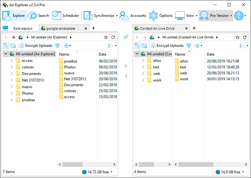 Air Explorer screenshot